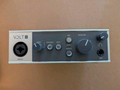 Universal Audio Volt 1 Audio Interface —Cords Included—Works Perfect/ Tested