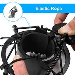 Universal Mic Microphone Shock Mount Clip for Home Studio Podcast Recording