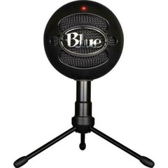 Blue Snowball iCE USB Mic for Recording & Streaming on PC & Mac – Black