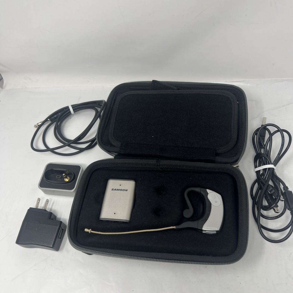 Samson Micro Wireless Earset Mic Channel N2 AR2 UHF, AH2, AR2D AS – IS Untested