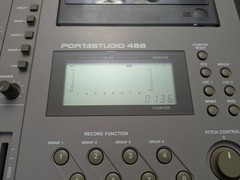 TASCAM 488 PortaStudio 8-Track Cassette Recorder + RC-30P Pedal