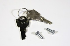 Middle Atlantic USC-KL Remote Wall Plate Keyswitch with LED Status Indicators