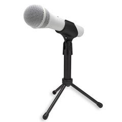Samson Q2U USB XLR Handheld Dynamic Microphone Cardioid Pattern (White)