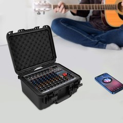 8-Channel Professional Bluetooth Live Studio Audio Mixer USB Mixing Console