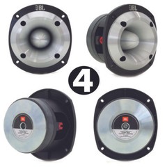 4x JBL Selenium ST400TRIO Aluminum Super Tweeter Extremely High Sensitivity 300W