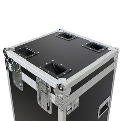ProX XS-UTL4 Half Trunk Utility Flight Case with Caster Dish and Wheels, Medium