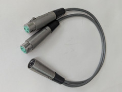 Switchcraft vintage XLR splitter merger ? problem solvers 1 ft custom