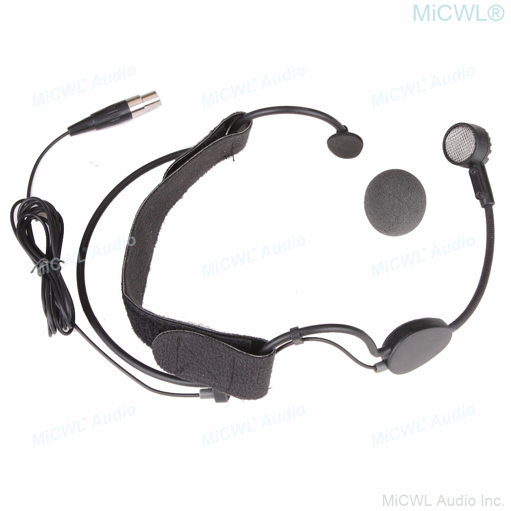 ME3 Dynamic Face Headset Microphone for SHURE Wireless Head wear Mics TA4F mini