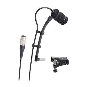 Audio-Technica ATM350UCW Cardioid Condenser Clip-on Instrument Microphone