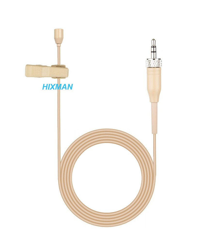 HIXMAN LM2-SR Condenser Lavalier Lapel Mic For Sennheiser G2 Wireless System