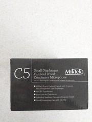 MikTek C5 Pencil Microphone | Matched Pair | Small Diaphragm Cardioid Condenser