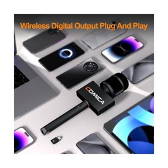 COMICA Revo S Wireless Handheld Microphone for iPhone 15 16, USB C Interview …