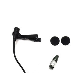 TCM141LL Condenser Lavalier Microphone for Audio Technica – Black Lapel Clip-on
