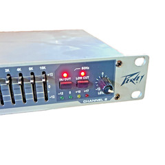 Peavey PV215EQ Dual 15 Band Graphic Equalizer Rackmount PV Series EQ Stereo
