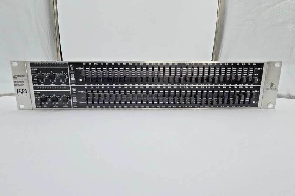 Behringer Ultragraph Pro Stereo Graphic Equalizer 31-band EQ – FBQ3102HD