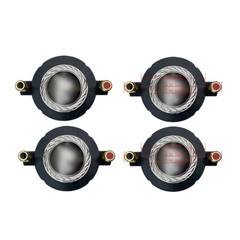 4Pcs 1.35″ 34MM 8 Ohm Titanium Compression For Audio Speaker Driver Tweeter Horn