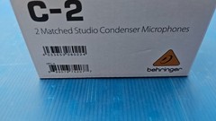 Behringer C-2 2 Matched Studio Condenser Microphones