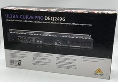Behringer Ultracurve Pro DEQ2496 Digital Equalizer Analyzer Rack Unit Tested
