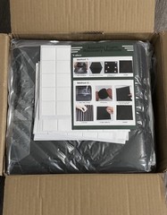 52 Pack Acoustic Panels 12x12x1 Acoustic Foam High Density Soundproof Black NEW!