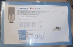 MXL 990 Pressure Gradient Condenser Instrument Recording Microphone