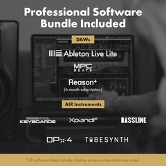 M Audio M Track Duo HD Audio Interface with M100 Condenser Microphone and
