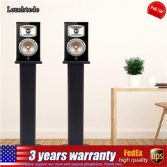 1 Pair 28″ Column Bookshelf Floor Speaker Stands Home Theater Speaker Bookshelf