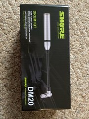 Shure DM20 Microphone System for Drums. In Box With Acc.