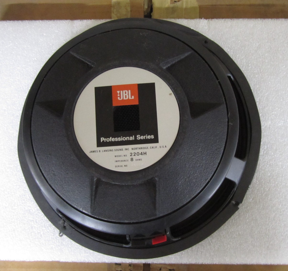 JBL 2204H 12″ Woofer, 8 ohm
