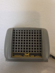 KENT M-126 Crystal Microphone. Vintage. With Original Box