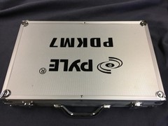 Pyle Aluminum Locking Hard Shell Microphone Case 16.75×10.5×2″