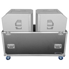 Odyssey FZEVOLVE70W Road Case w Wheels to fit 2 Electro-Voice EVOLVE 70 Speakers