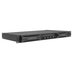 Sound Town 4-Channel Power Amp, 4 x 1400W at 4-ohm, 1U Rack Space ST-UPDM4C