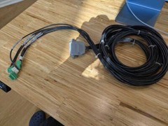 DB25 to 3x Phoenix Audio Cable – Belden 9451 Cable – 13.5″ – Used