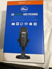 Blue Yeti Nano Premium USB Microphone – Black New Sealed