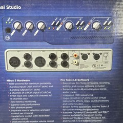 Digidesign Mbox 2 Compact 2-Ch USB-Powered Audio MIDI Interface 24-bit 48kHz