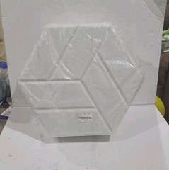 12 Pack Adhesive Acoustic Panels 3D Hexagon Acoustic Panels 14″ X 12″ X 0.2″