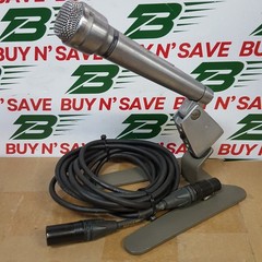 University Sounds US664A Metal Microphone w/ EV400 Desk Stand & Cable – USED
