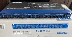 Samson S-Com Plus Stereo Compressor/Limiter 4-Channel Dynamics S Com, Power Cord