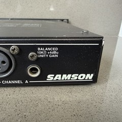 Samson E30i Dual 15 Band Graphic Equalizer Constant Q Rack Mount EQ XLR 1/4”