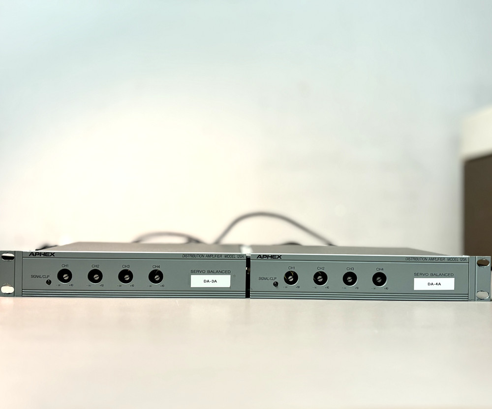 Aphex Model 120A Audio Distribution Amplifier | (2 sets of 2 available) | Used