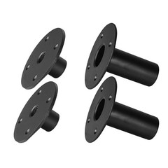 Speaker Pole Mounts, PA/DJ Speaker Cabinet Adapters, Two with 35mm (1 3/8″) P…