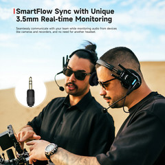 SYNCO XTalk XMax9 X9 Dual-Ear Wireless Intercom Headset System 2.4GHz 9-Person