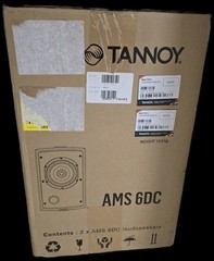 Tannoy AMS 6DC Loudspeaker Pair Wired White 80017971, 13.6 kg, AMS 6DC Model