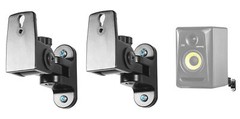 (2) Hidden Wall Mount Swivel Brackets For KRK RP4G3 Studio Monitor Speakers