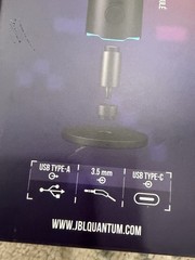 JBL Quantum Stream Dual-Pattern USB Microphone Streaming Recording & Gaming NIB