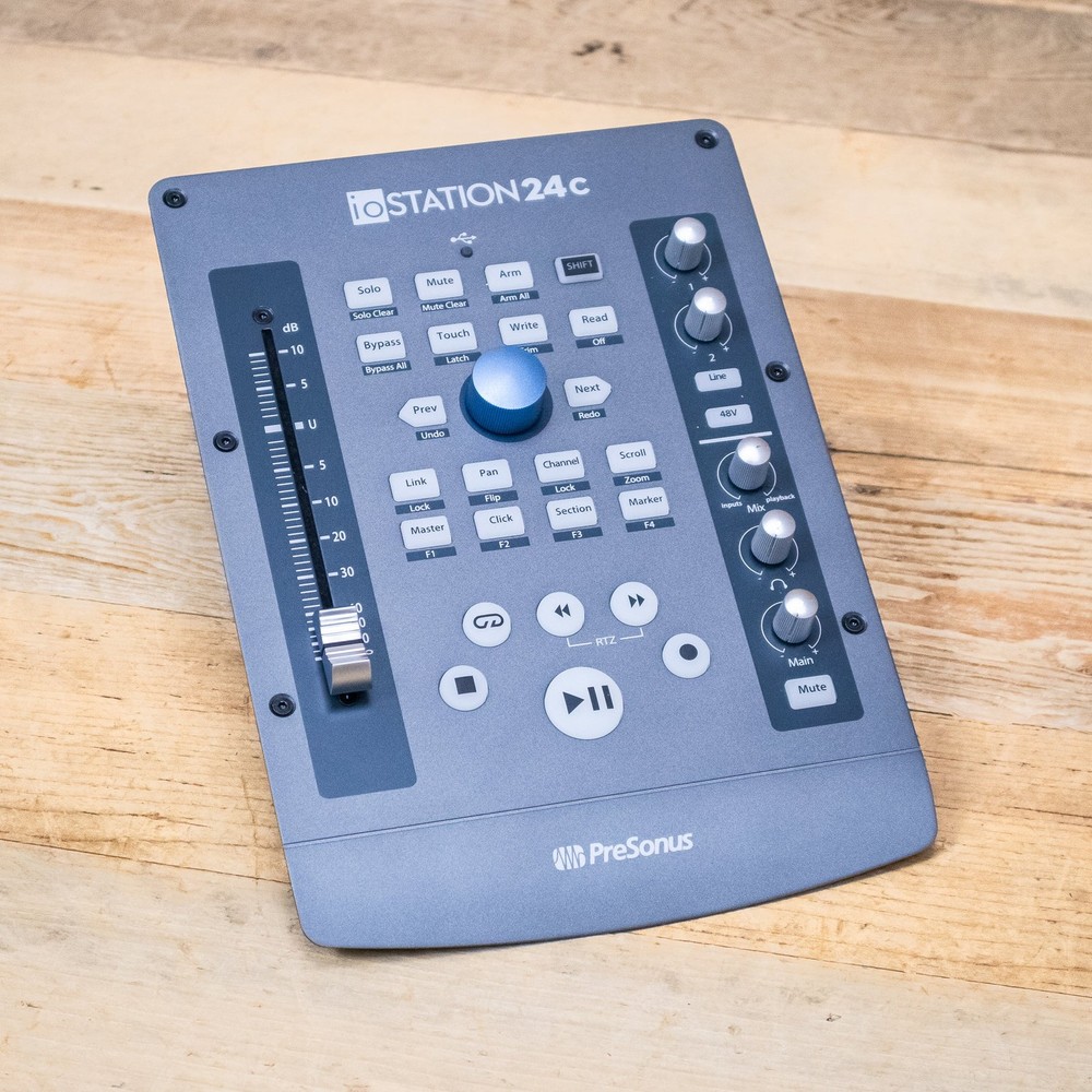 B-Stock PreSonus ioStation 24c USB-C Audio Interface & DAW Production Controller