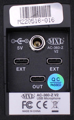 MXL AC-360-Z V2 360° Audio Mic Microphone Zoom Room Black w/ USB Cable – Tested