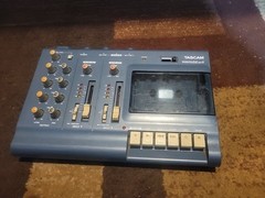 Tascam Ministudio Porta 02 MKII 4 Track Cassette Recorder / Power Tested