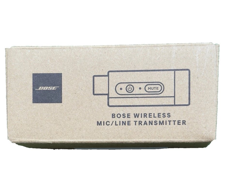 NEW! Bose XLR Wireless Mic/Line Transmitter for S1 Pro+ PA System Color Black