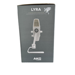 AKG Microphone Lyra C44-USB Harman Ultra HD Recording Interface/Podcast NEW